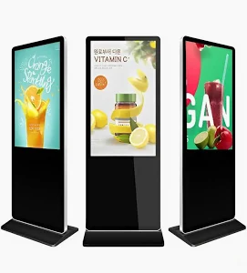 Ultra-Slim 55 Inch Indoor Digital Floor Standee